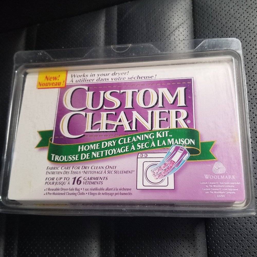 Custom Cleaner Home Dry Cleaning Kit